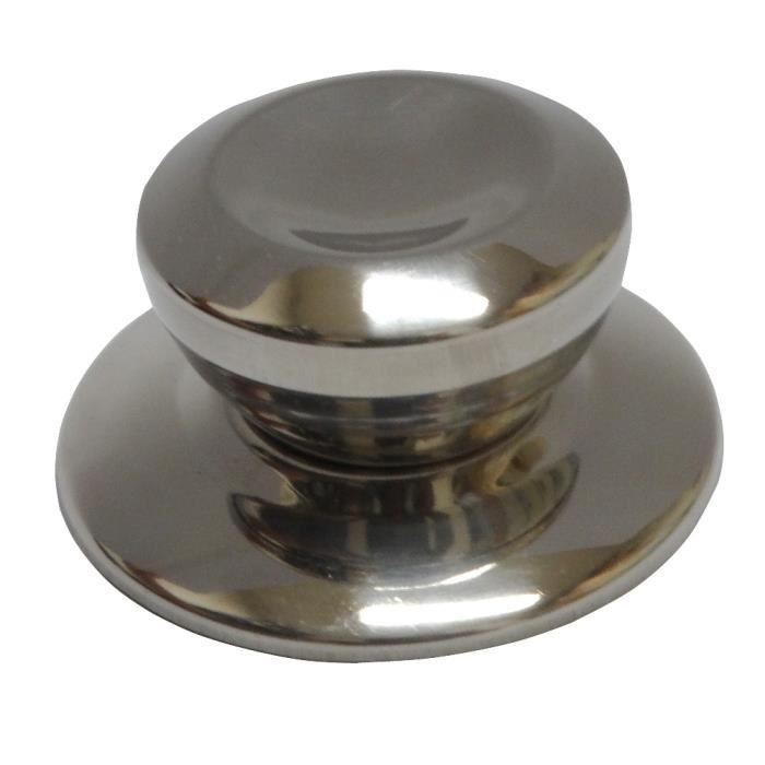 Poignée De Rechange Universelle Pour Couvercle De Casserole T&F – Bakélite Résistante à La Chaleur – Vis Inox – 53x38x64 Mm