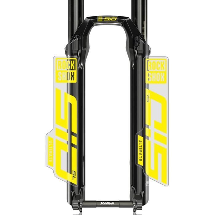 Autocollants Personnalisés Pour Fourche RockShox SID Ultimate SL 2021 - Résistants Aux Intempéries
