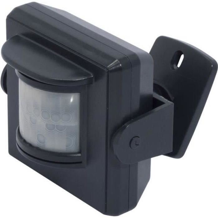 Interrupteur à Détecteur De Mouvement - Réglage Sensibilité Lumière Et Temporisation - Pour Éclairage Ou Ventilation