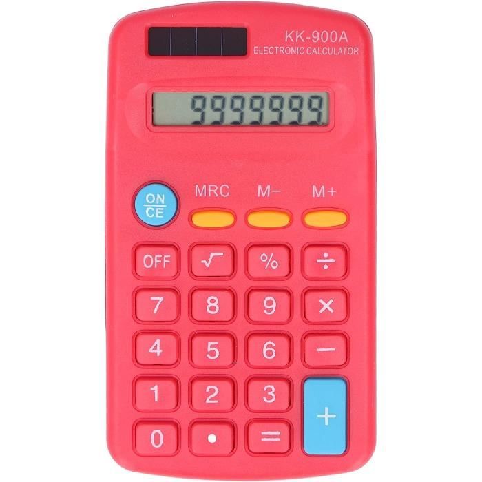 Calculatrice 8 Chiffres Hi-Tech – Modèle Basique Et Compact, Neuve Sous Blister