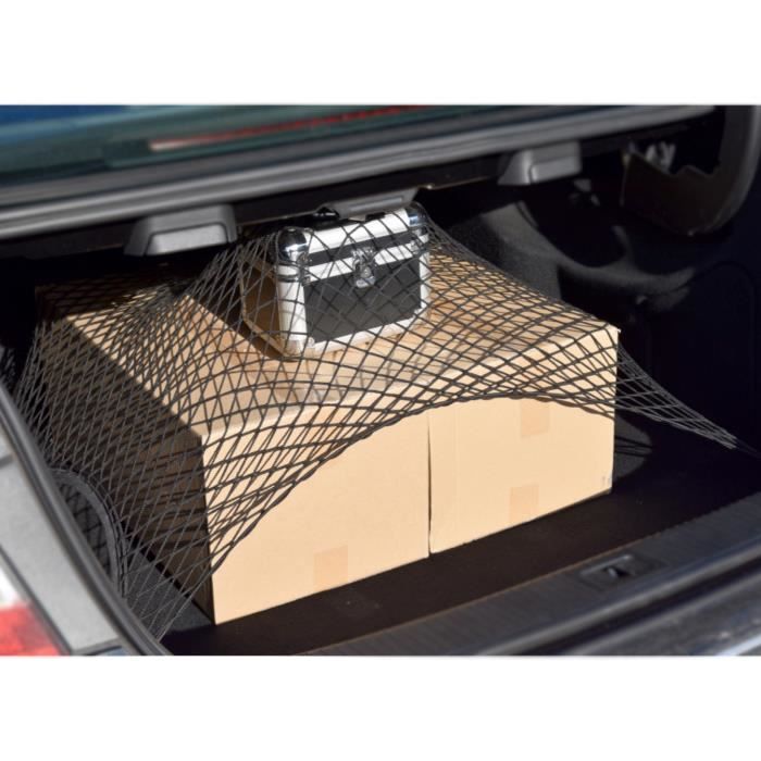 Filet Pour Coffre de Voiture Nylon Elastique 100x40cm - Cdiscount Auto