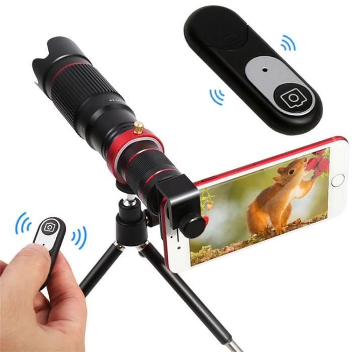 HD 4K 36x télescope caméra objectif zoom optique téléphone portable  objectif téléobjectif es pour iPhone Samsung Smartphone @F6606 - Achat  objectif pour telephone pas cher, avis et meilleur prix - Cdiscount