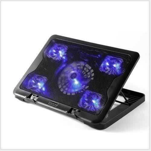 TECKNET Refroidisseur Ordinateur Portable RVB, Affichage LED, 2023 7 Niveaux de Hauteur, 6
