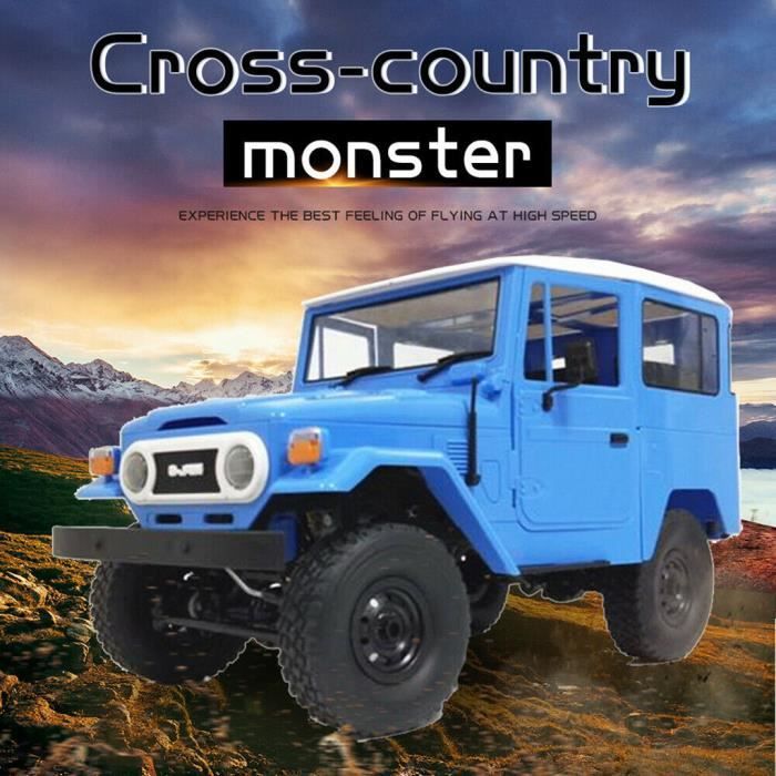 Camion RC 1:16 Fisca C24-1 4WD Off-Road - Voiture Télécommandée Avec Phares LED