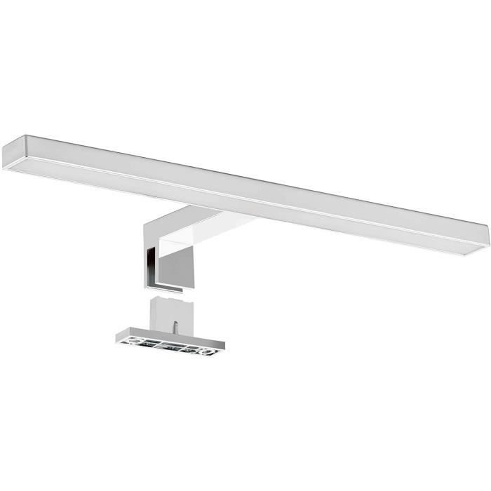 LED Lampe Miroir salle de bain IP44 30cmlumière de surface + lumière de serrageblanc neutre 4000K300x95x41mm5W400lm