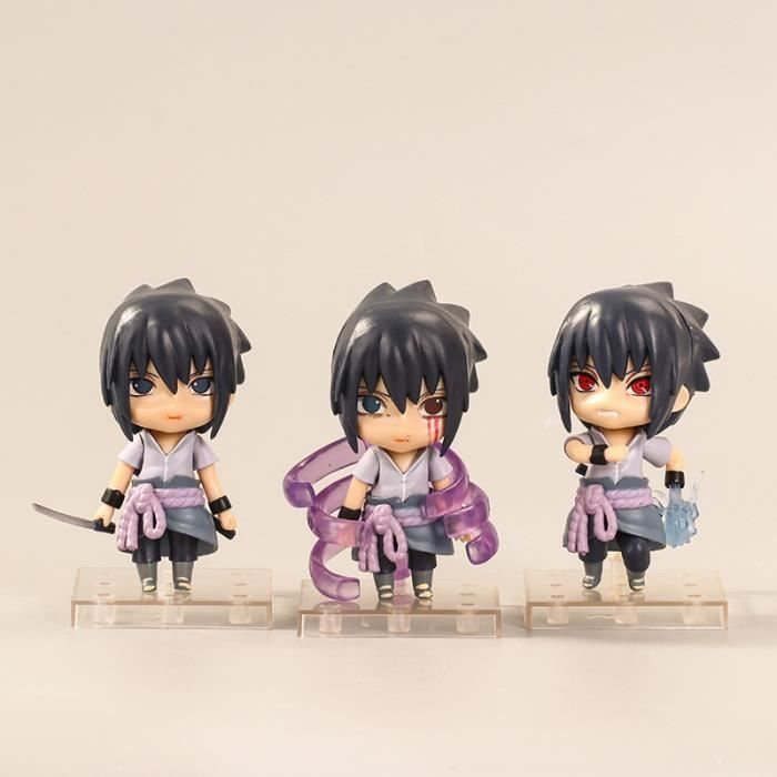 3 Pcs Lot Anime Naruto Shippuden Uchiha Sasuke Pvc Figurine D Action Collection Modele Enfants Jouets Poupee 10 Cm Cadeau De Noel Cdiscount Maison
