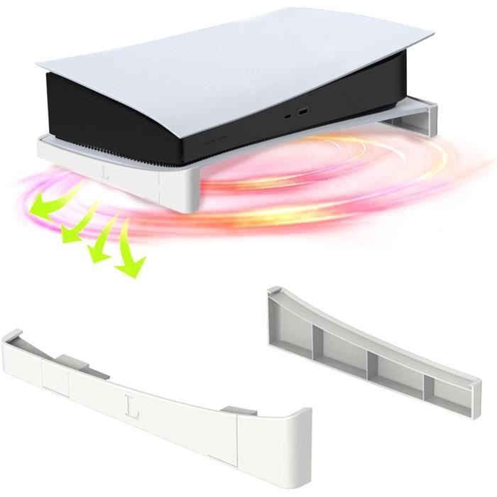 Support horizontal pour PS5 - NexiGo - Base solide - Blanc - Dissipation de la chaleur efficace