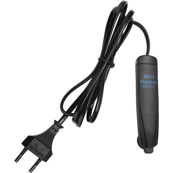 Meilleurs prix pour Mini chauffe-eau pour aquarium - Drfeify - Fibre de carbone - 8W