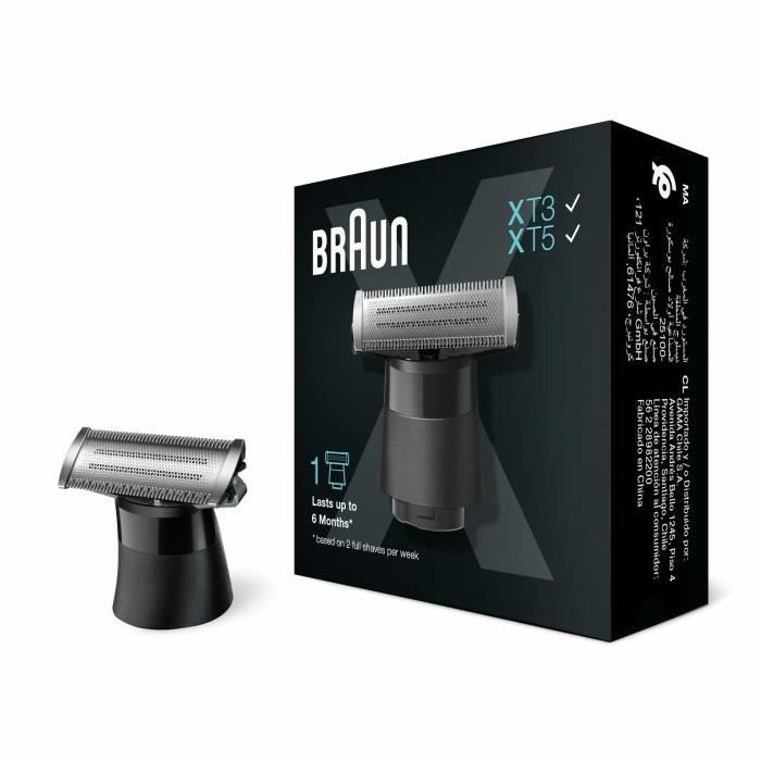 Lame de rechange Braun Series X One, compatible avec les modèles Braun Series X, les tondeuses à bar