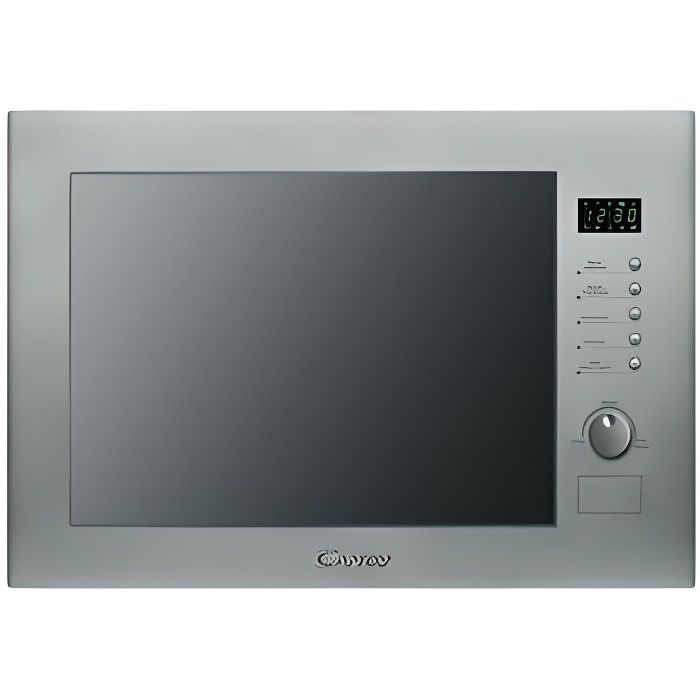 CANDY Micro ondes grill tout intégrable 25 litres MIC25GDFX