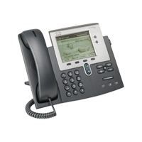 Téléphone VoIP CISCO Unified IP Phone 7942G - SCCP, SIP - Argent, Gris foncé