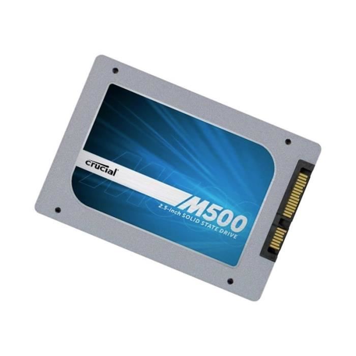 SSD 120Go 2.5 Crucial M500 CT120M500SSD1 SATA III 6Gbps - Cdiscount  Informatique