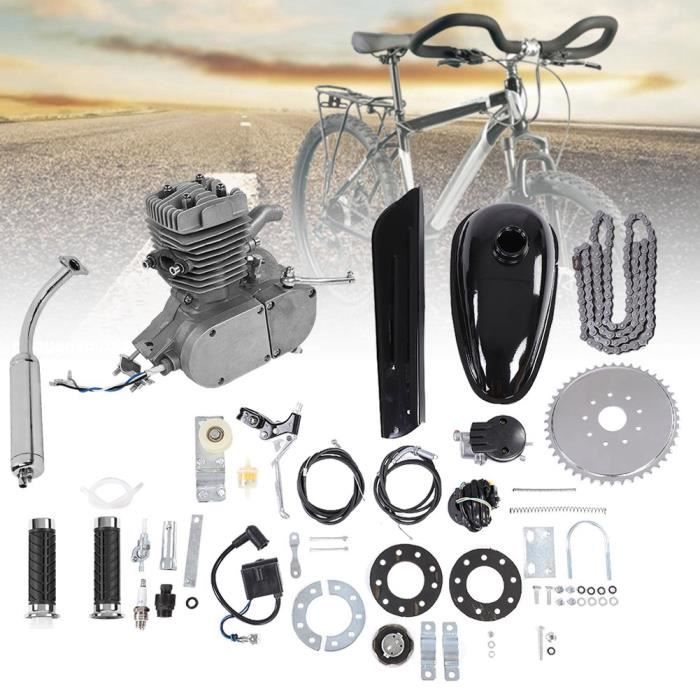 Kit de moteur de vélo 50CC Kit de moto motorisé à gaz à 2 temps -FOE