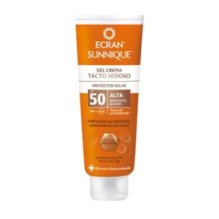 ECRAN - Ecran Sunnique Silky Touch Cream Gel Spf50 250ml