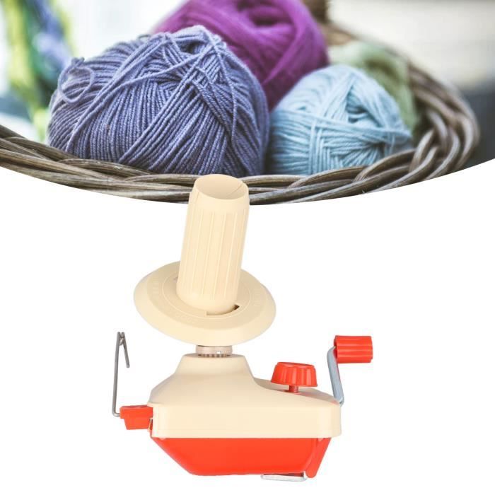 Enrouleur De Laine Manuel - Machine à Bobiner La Laine - Avec Ciseaux - Pour Tricot Et Crochet