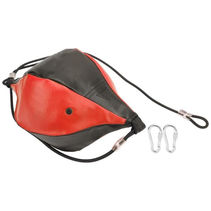 Sac de frappe à double extrémité, sac de boxe avec cordons élastiques