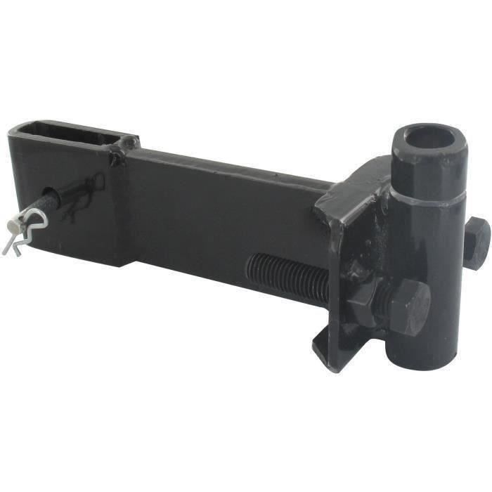 Chape d'attelage universelle pour motoculteur