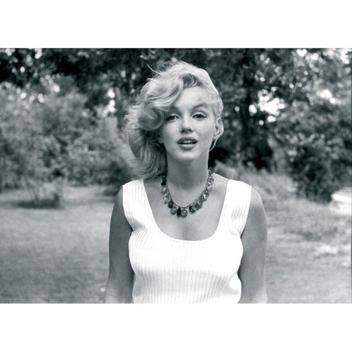 Affiche Décoration Murale - Marilyn Monroe - Robe Blanche - 42cm x 58cm - Vintage - Haute Définition