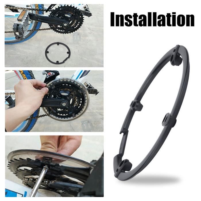 Protection de Support de Pédalier de Vélo de Montagne - FAFEICY - LS008 - Blanc - VTT - Mixte