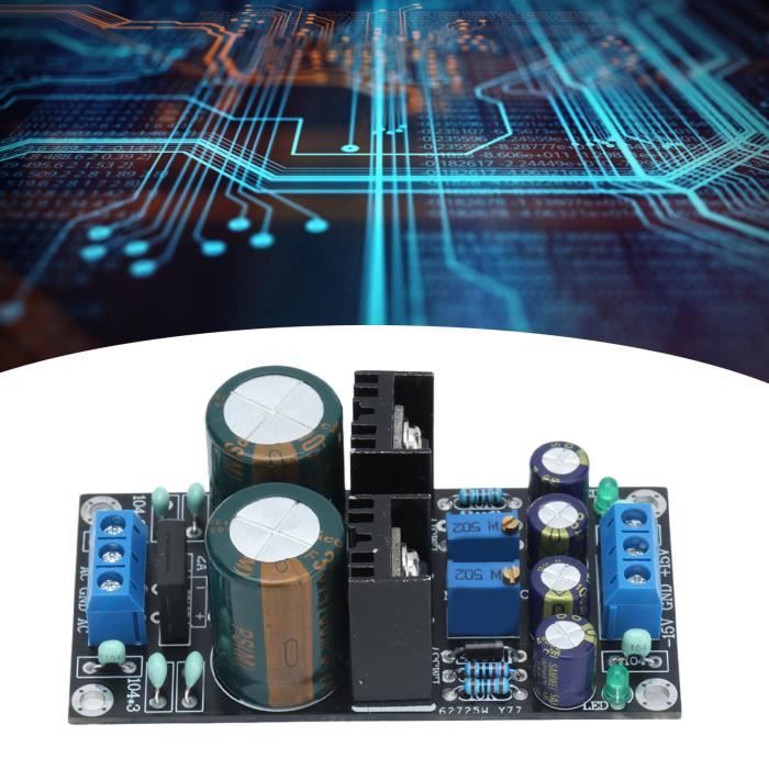 Carte électronique BSR pour modélisme ferroviare + alimentation