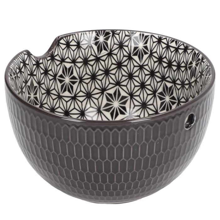 Bol En Bois Pour Fil à Tricoter OBANGONG - Avec Trous Pour Crochet Et Aiguilles, Fente Pour Fil, Rangement Fait Main, Anti-emmêlement