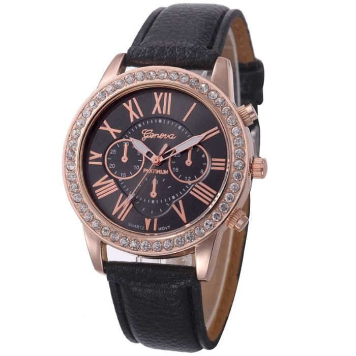 Cdiscount Montre Geneva Quartz Femme Prix Montre Geneva Modèle
