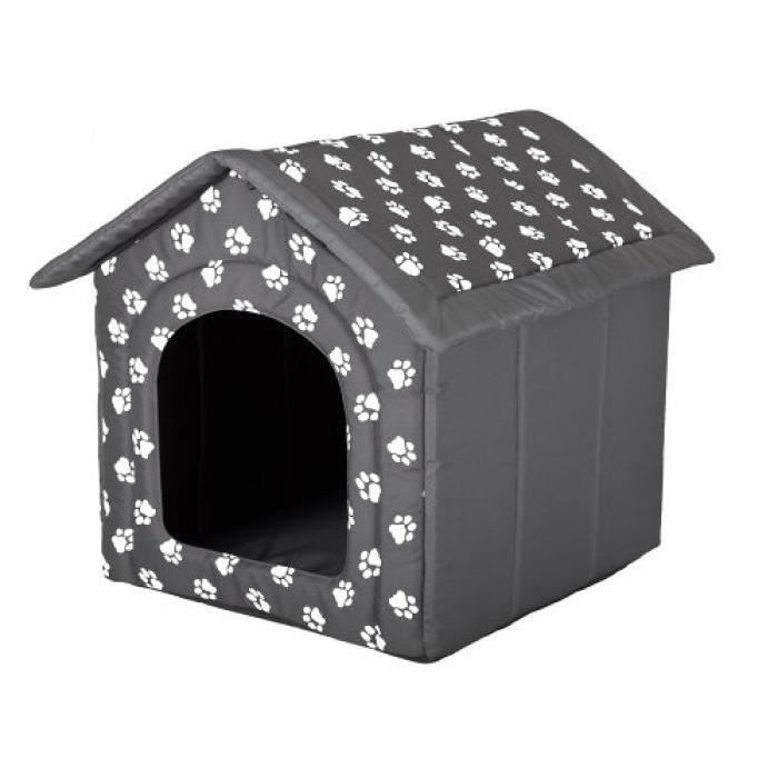 Meilleurs prix pour HOBBYDOG PANIER POUR CHIEN OU CHAT EN FORME DE NICHE MOTIFS EMPREINTES DE PATTES