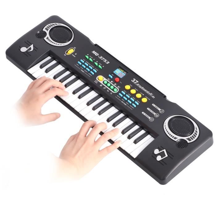 HURRISE Piano électronique pour enfants Clavier Musical électronique  Numérique à 37 Touches, Clavier instruments clavier - Cdiscount Instruments  de musique