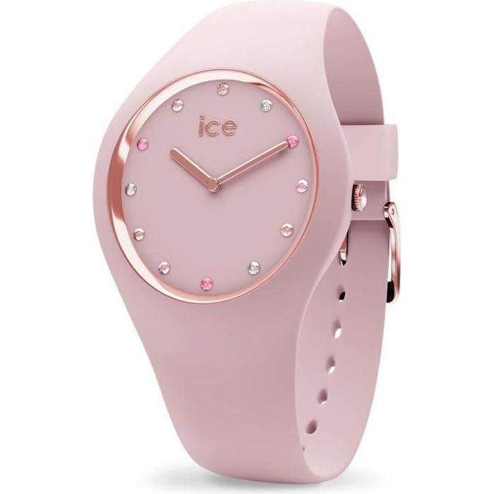montre ice rose