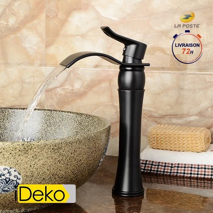 Ideko Robinet Salle De Bain Cascade Mitigeur Vasque Haut Peintre Noir Retro Style Cdiscount Bricolage Comme nous l'avons déjà dit, le style vintage contient de nombreuses options, basées sur l'époque de revisitation préférée. ideko robinet salle de bain cascade mitigeur vasq