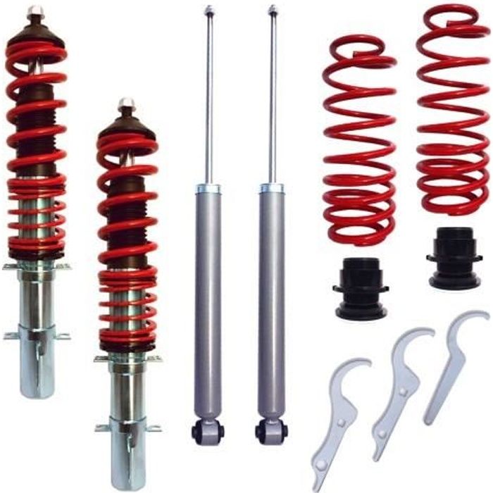 Kit suspension combiné fileté AUDI A3 type 8L de 1996 a 2002 GF200101 voir descriptif pour motorisation