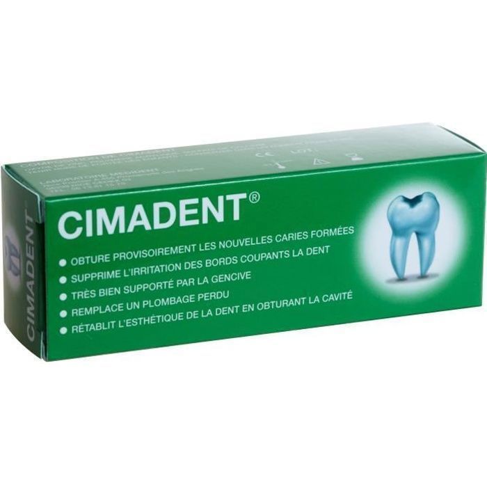 CIMADENT Pansement dentaire Cdiscount Santé Mieux vivre — free download
