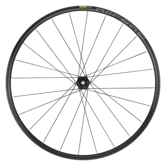 Roue Gravel - MAVIC - Allroad Disc 6 trous - Axe traversant 12/142 - Jante 22c - Tubeless Ready - Noir
