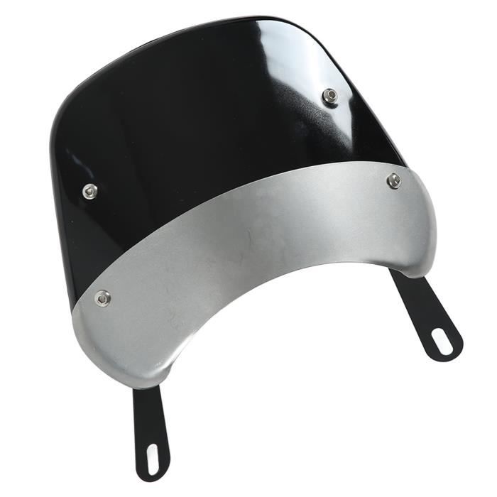 Déflecteur Vent Universel Moto - Extension Pare-brise Réglable Transparente Protection Moto Réglable