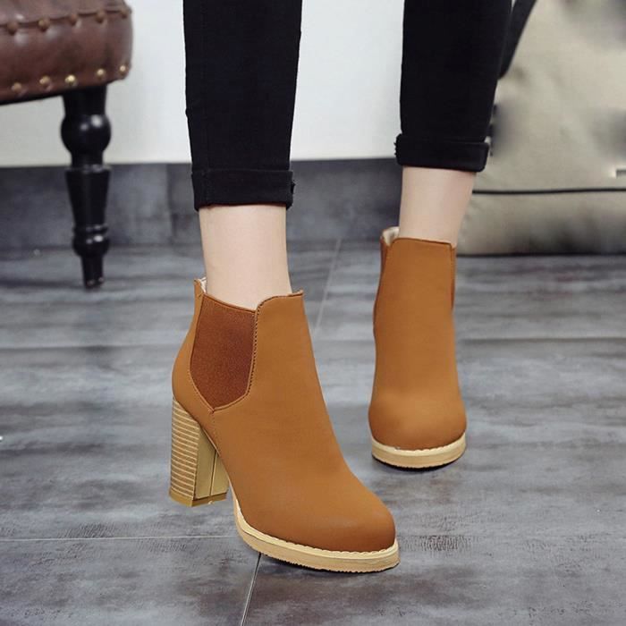 botte pour femme ronde