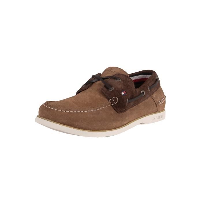 chaussure daim tommy hilfiger