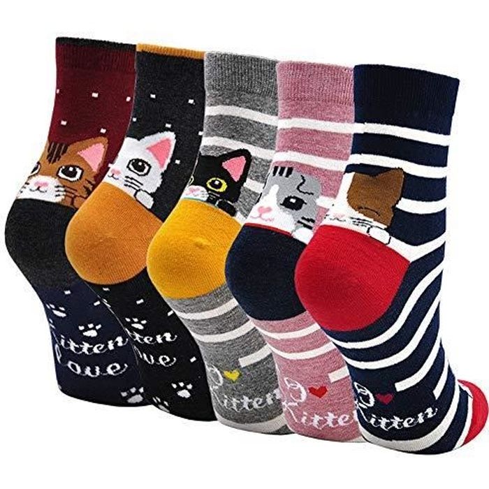 Chaussette drole femme sales
