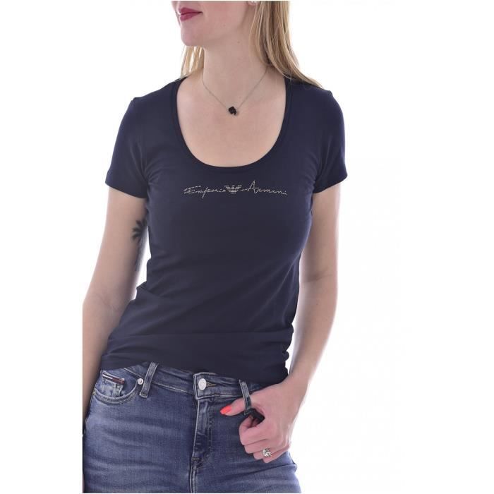 Emporio armani logo t shirt women's top