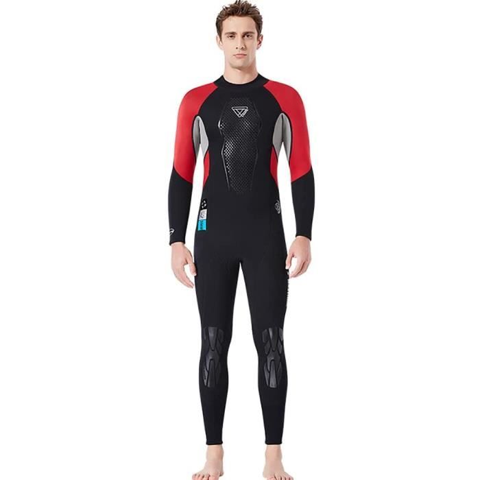 Owntop Combinaison Néoprène 3/2 Mm Homme/Femme – Manches Longues, Zip Dos, Ultra-Flexible Surf/Plongée
