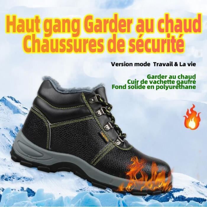 Chaussure de securite hiver - Cdiscount