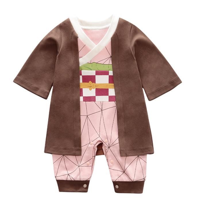 SRTUMEY Grenouillère Bébé Coton Uni 0-24 Mois - Manches Courtes - Garçons Et Filles