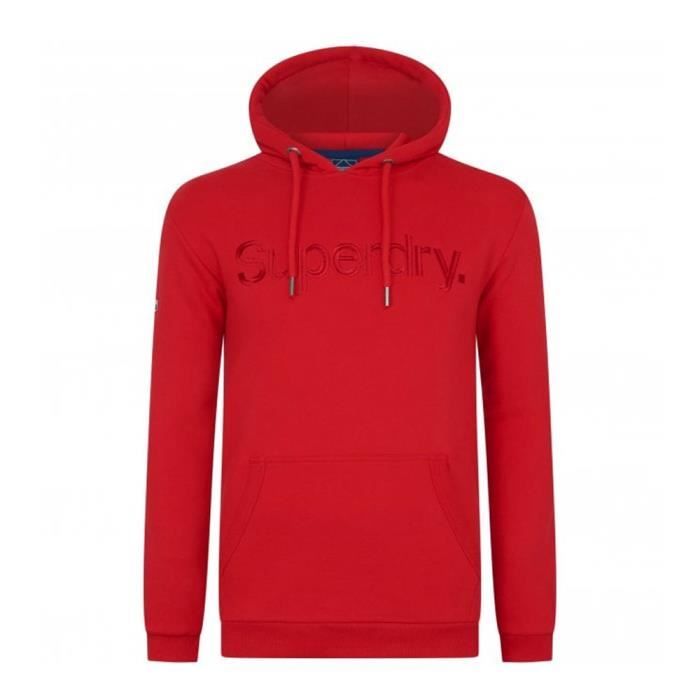 Sweat clearance superdry rouge