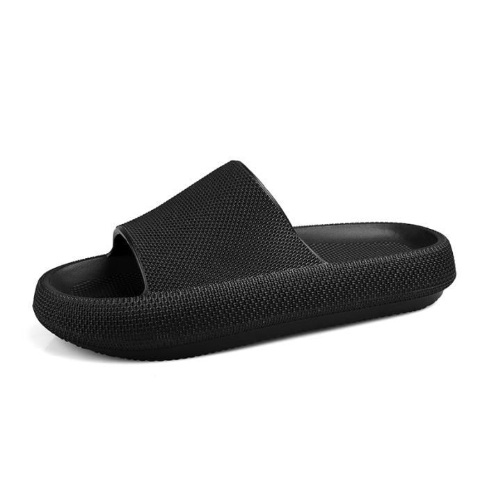 Sandales De Douche EVA – Antidérapantes – Semelle épaisse 4,5 Cm/3,5 Cm – Pour Salle De Bain, Piscine, Plage
