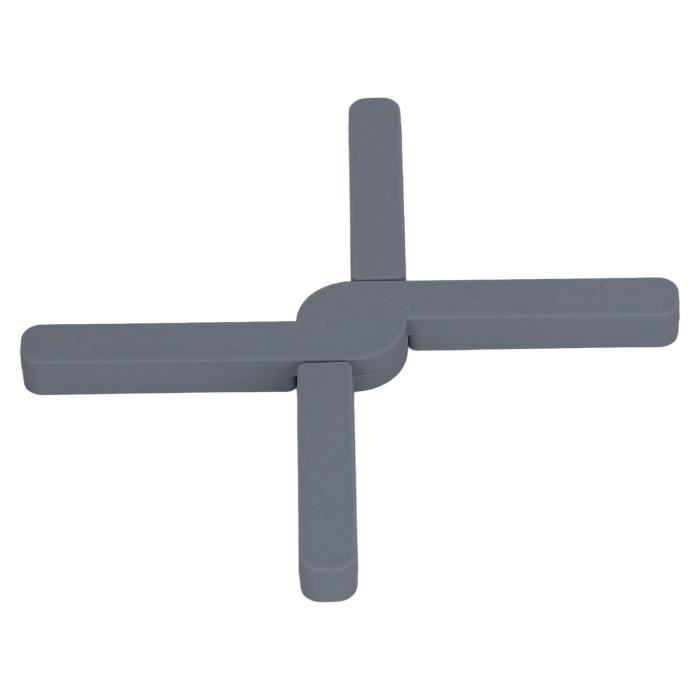 Lot De 4 Dessous De Plat Pliables En Silicone Résistant à La Chaleur