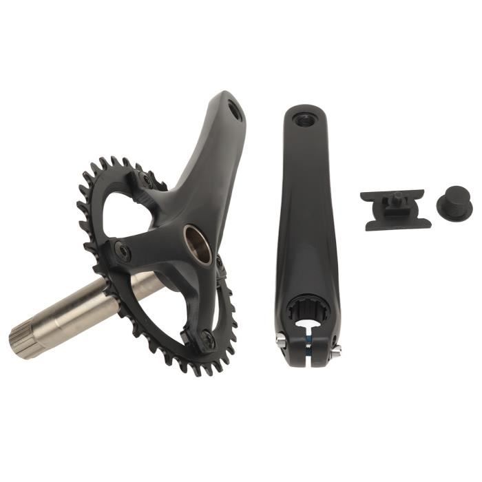 Manivelle Gauche Pédalier VTT Alliage Aluminium 170 Mm – Compatible Shimano M590 M610 SLX XT XTR
