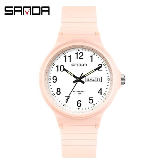 RUMOCOVO Sanda montrebracelet à Quartz pour femmes, Style