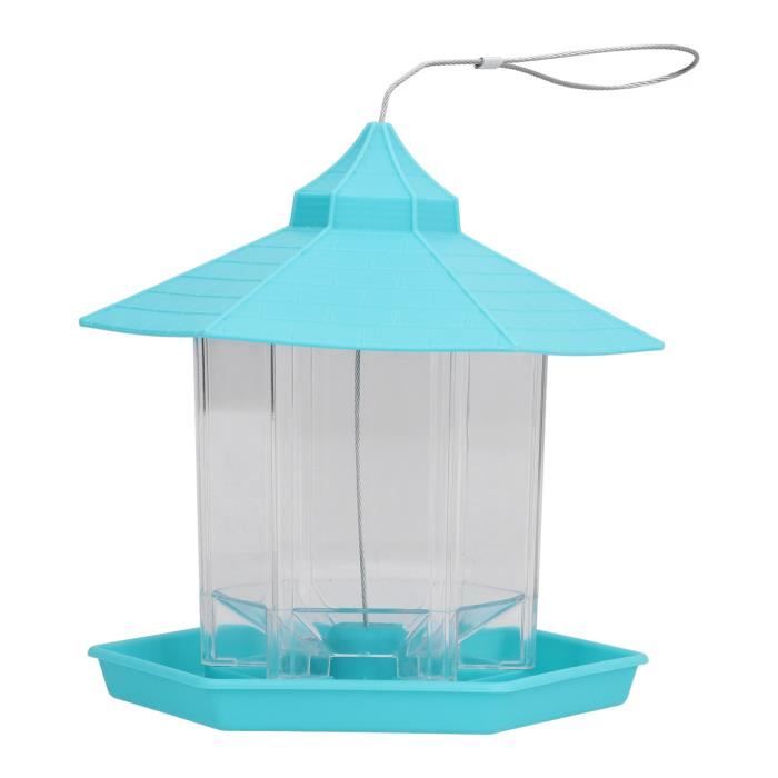 Meilleurs prix pour SALUTUYA Mangeoire à oiseaux Mangeoire automatique pour oiseaux, mangeoire Portable pour oiseaux sauvages, pour jardin filet