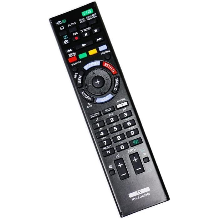 Rm-Ed058 Télécommande De Remplacement Compatible Avec Sony Tv Oled 3D ...