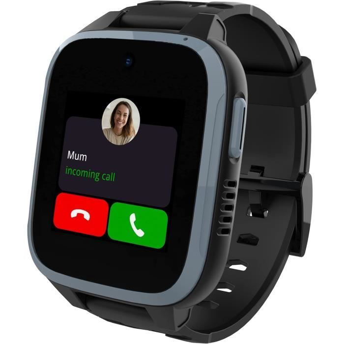 Montre Connectée Enfant Gps 4G, 360° Rotation Montre Connectée Pour