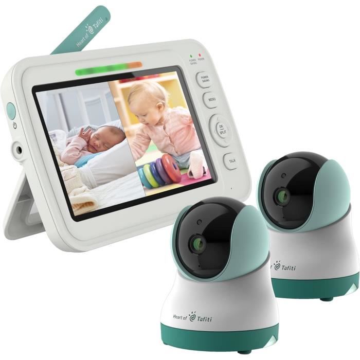 Babyphone Cameras, Moniteur Bébé Avec Audio, 5
